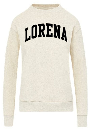 Arched Block Crewneck Sweatshirt